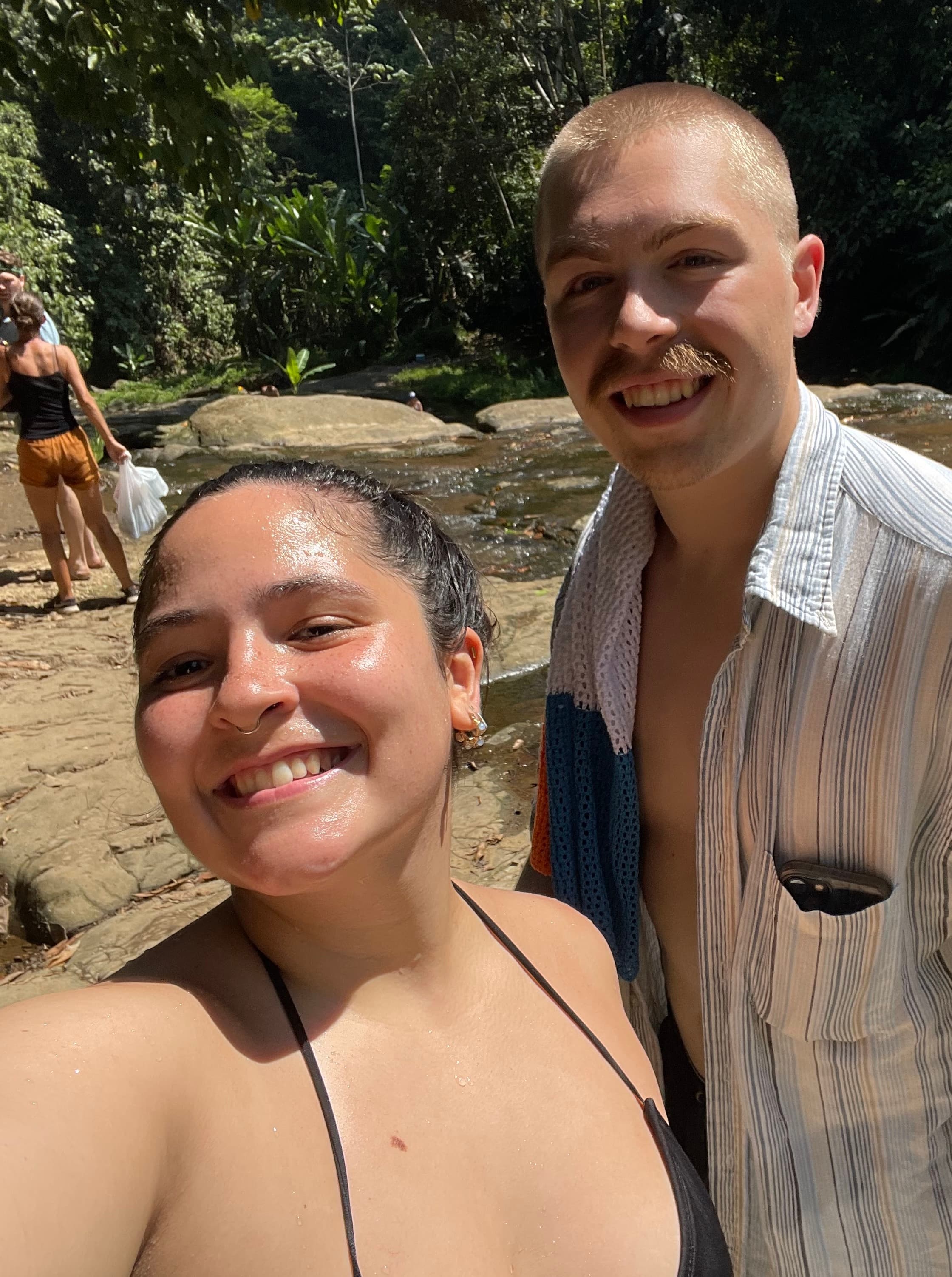 Dan and Steph in Costa Rica