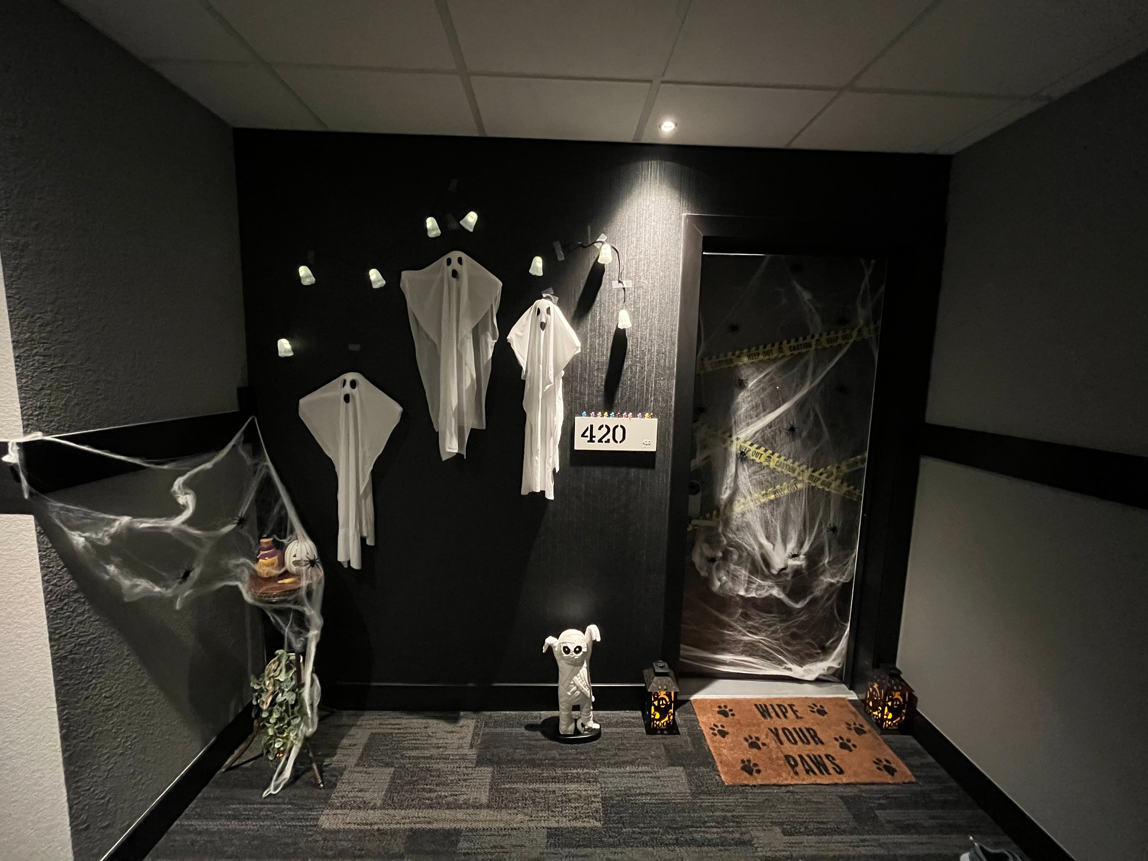 Halloween door