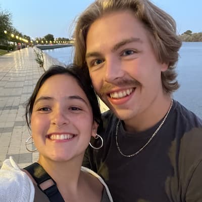 Dan and Steph in Spain